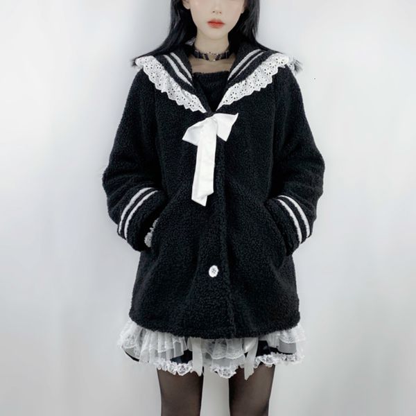 new japanese style faux fur winter kawaii trend harajuku casual high street sweet korean warm coat women 2021 wycr, Black
new japanese style faux fur winter kawaii trend harajuku casual high street sweet korean warm coat women 2021 wycr, Black