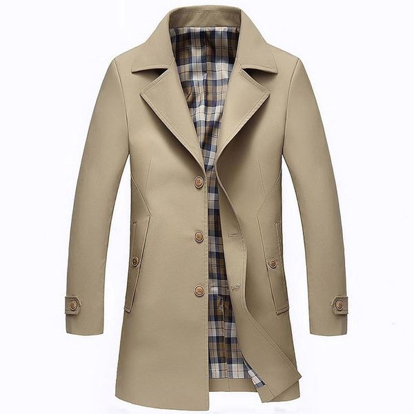 2020 new men's trench coat male windbreaker autumn spring slim british business casual trench men brend clothing outwear bf8602, White;black
2020 new men's trench coat male windbreaker autumn spring slim british business casual trench men brend clothing outwear bf8602, White;black