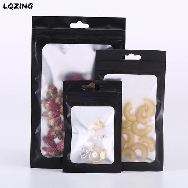 storage bags 50x big resealable mylar clear window front package foil bag hang hole plastic zipper pouches for electronics1
storage bags 50x big resealable mylar clear window front package foil bag hang hole plastic zipper pouches for electronics1