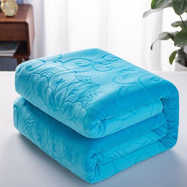 pure color household blankets, multi-size warm blankets, thickened double single blankets in winter, lunch break blanket blanket
pure color household blankets, multi-size warm blankets, thickened double single blankets in winter, lunch break blanket blanket