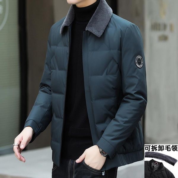 jacket, middle-aged men brief paragraph down jacket to keep warm the cold winter sheep maomao leisure plus-size coat, Black
jacket, middle-aged men brief paragraph down jacket to keep warm the cold winter sheep maomao leisure plus-size coat, Black