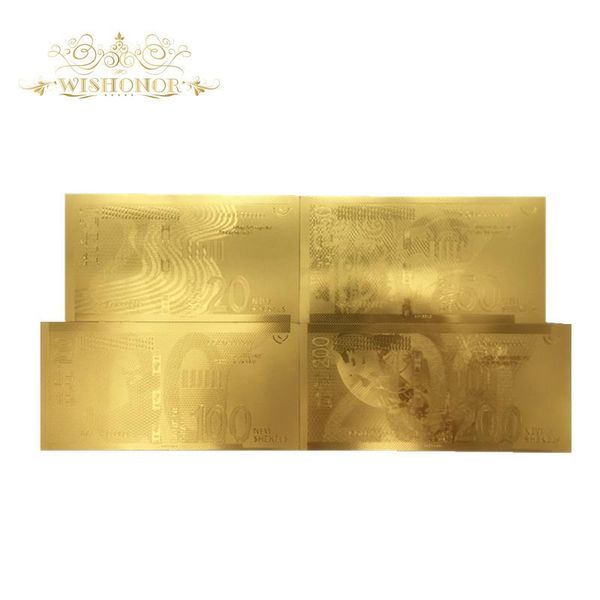 10шт лот nice израиль gold банкнота 20 50 100 200 ils банкнота в 24k позолоченный поддельные бумажные деньги для бизнеса сувенирная подарки
10шт лот nice израиль gold банкнота 20 50 100 200 ils банкнота в 24k позолоченный поддельные бумажные деньги для бизнеса сувенирная подарки