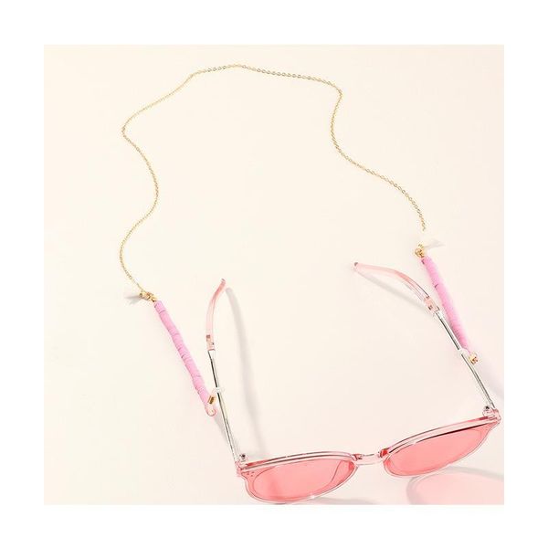 chic pink soft pottery beads eyeglasses chain sunglasses halter metal chain mask lanyard mask chain holder accessories female h bbymmc
chic pink soft pottery beads eyeglasses chain sunglasses halter metal chain mask lanyard mask chain holder accessories female h bbymmc