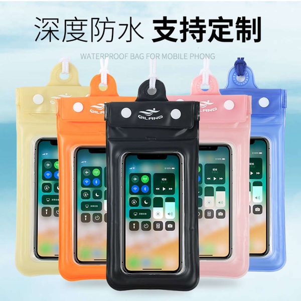 qilang waterproof bag underwater p aquapark 6-inch touch screen diving mobile phone cover ak918
qilang waterproof bag underwater p aquapark 6-inch touch screen diving mobile phone cover ak918