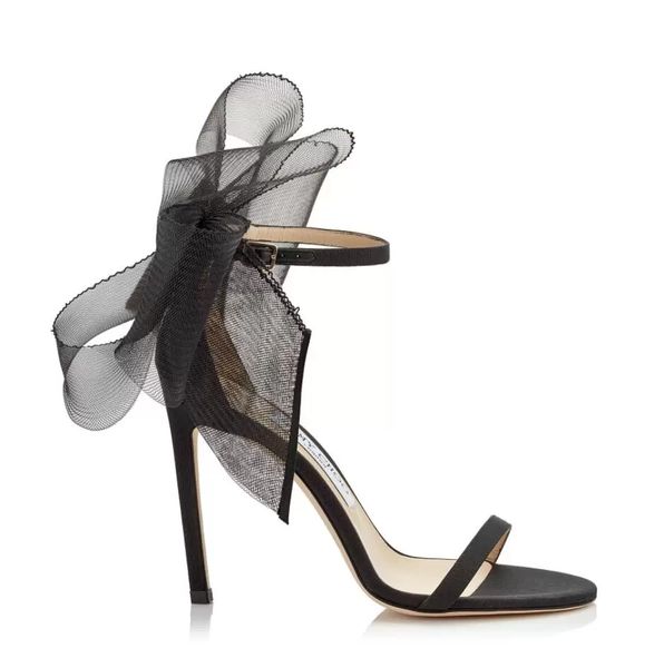 famous aveline sandals women high heels mesh bows ankle strap gladiator sandalias exquisite stiletto-heel wedding,party,dress,evening 35-43, Black
famous aveline sandals women high heels mesh bows ankle strap gladiator sandalias exquisite stiletto-heel wedding,party,dress,evening 35-43, Black