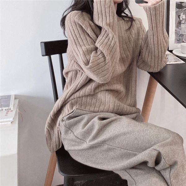 autumn and winter women's sweater pullovers casual loose knit fur sweater ns17551, White;black
autumn and winter women's sweater pullovers casual loose knit fur sweater ns17551, White;black