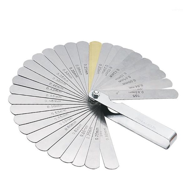 32pcs blades universal thickness gage set metric guage stainless steel feeler gauges high accuracy gap measuring tool1
32pcs blades universal thickness gage set metric guage stainless steel feeler gauges high accuracy gap measuring tool1