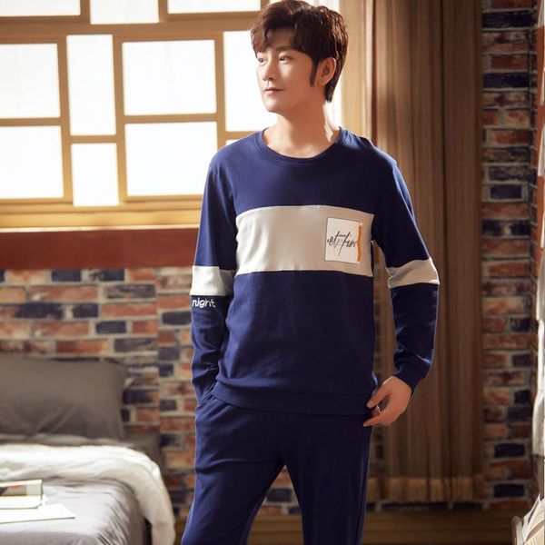 men's sleepwear men casual homewear plus size xxxl pijama autumn spring long sleeve man pajama sets 100% cotton print pajamas, Black;brown
men's sleepwear men casual homewear plus size xxxl pijama autumn spring long sleeve man pajama sets 100% cotton print pajamas, Black;brown