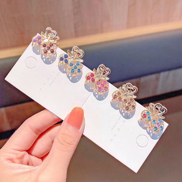 5pcs set new women girls vintage elegant crystal small hair claws sweet hair clips hairpins headband fashion hair accessories h wmthpe, Black;brown
5pcs set new women girls vintage elegant crystal small hair claws sweet hair clips hairpins headband fashion hair accessories h wmthpe, Black;brown