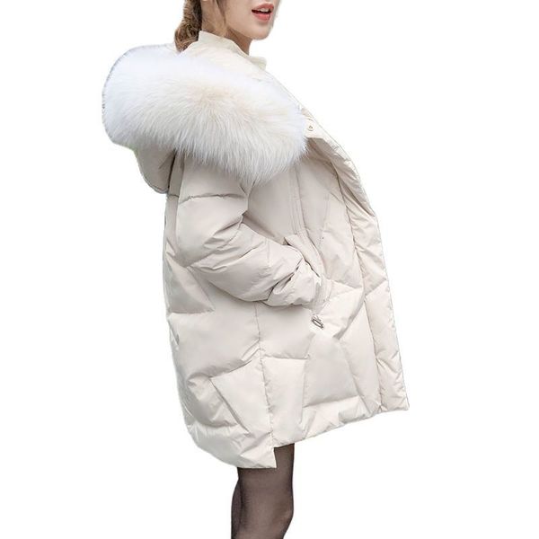 2021 new female fashion winter jackets woman parkas korean version of loose cotton mid-length women's jacket w75r, Black
2021 new female fashion winter jackets woman parkas korean version of loose cotton mid-length women's jacket w75r, Black
