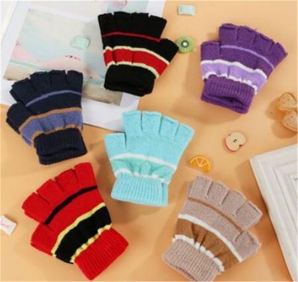 12pairs/lot stiped knitted half finger gloves kids boys girls children winter warm knit gloves student write knitted glove mittens ly112503, White
12pairs/lot stiped knitted half finger gloves kids boys girls children winter warm knit gloves student write knitted glove mittens ly112503, White