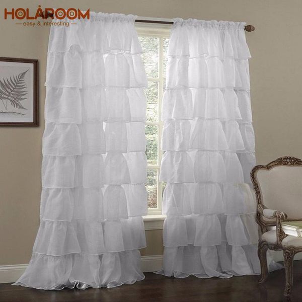 curtain & drapes white blinds rod tulle multi-layered lace curtains for bedroom window solid color blackout home use cortinas
curtain & drapes white blinds rod tulle multi-layered lace curtains for bedroom window solid color blackout home use cortinas
