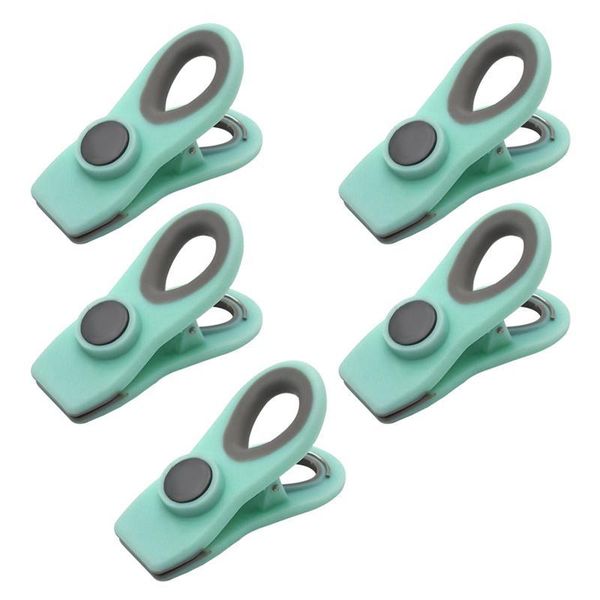 ounona 5pcs kitchen fridge magnetic bag clips snack bag clip moisture-proof sealing clamp clothes socks pegs clothespins
ounona 5pcs kitchen fridge magnetic bag clips snack bag clip moisture-proof sealing clamp clothes socks pegs clothespins