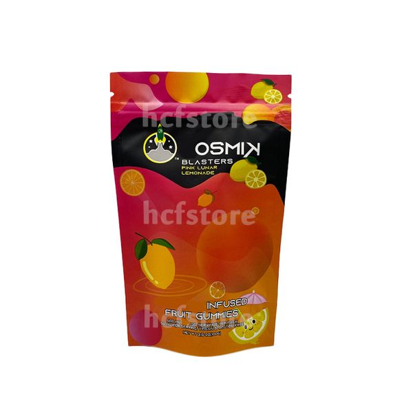 kosmik blasters gummies bags edibles lemon flavor stand up smell proof empty candy packaging plastic mylar bag 500mg
kosmik blasters gummies bags edibles lemon flavor stand up smell proof empty candy packaging plastic mylar bag 500mg