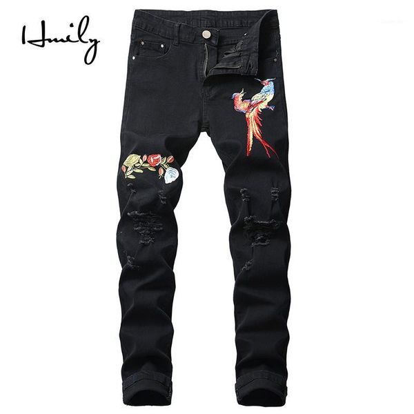 hmily new designer men jeans luxury embroidered jeans slim fit mens printed biker denim pants black large size trousers1, Blue
hmily new designer men jeans luxury embroidered jeans slim fit mens printed biker denim pants black large size trousers1, Blue