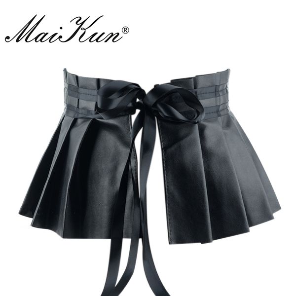 pleated dress bandage wide belts for women faux leather elastic waistband elegant lotus leaf high waist belt girdle female 201120, Black;brown
pleated dress bandage wide belts for women faux leather elastic waistband elegant lotus leaf high waist belt girdle female 201120, Black;brown