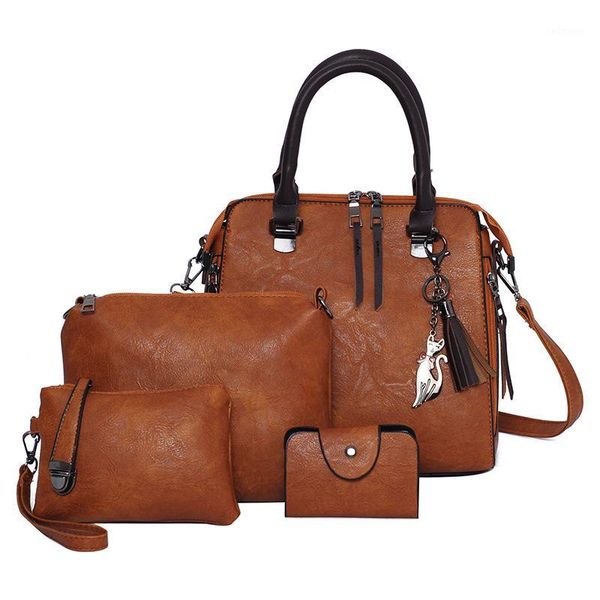 4 pcs/set women handbags and purses large capacity ladies pu leather totes shoulder bags autumn vintage bag 20201
4 pcs/set women handbags and purses large capacity ladies pu leather totes shoulder bags autumn vintage bag 20201