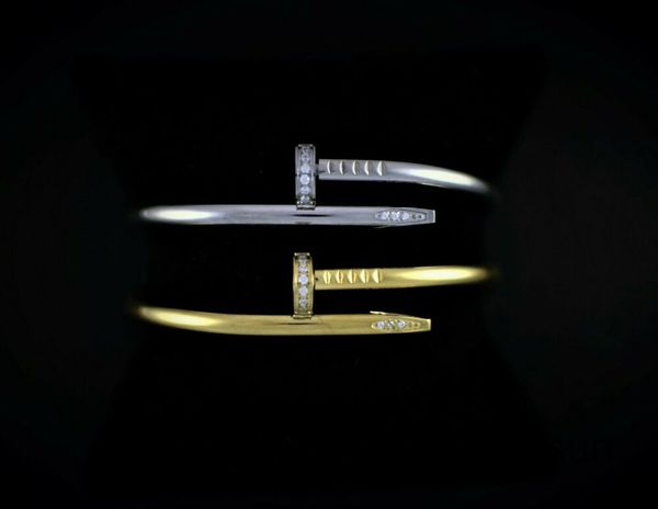stainless steel / 18k gold filled nail cuff wrap bracelet (classic/cubic zircon), Black
stainless steel / 18k gold filled nail cuff wrap bracelet (classic/cubic zircon), Black
