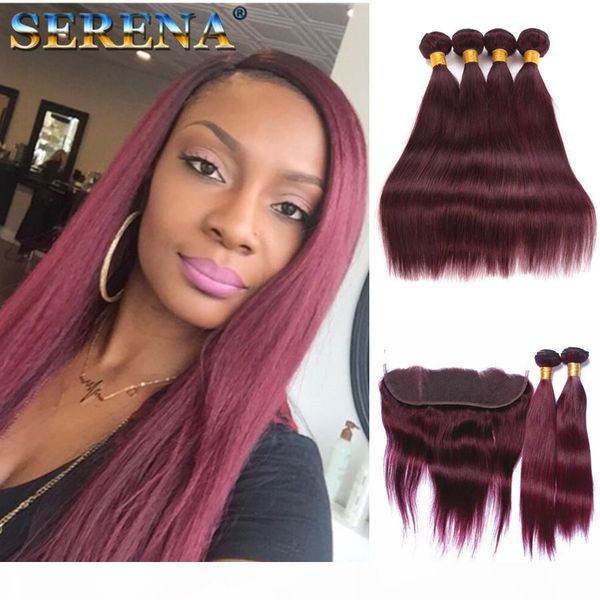 wine red burgundy bundles weave hair bundles with closures crochet hair extensions 99j human hair 5pcs lace frontal with bundles, Black;brown
wine red burgundy bundles weave hair bundles with closures crochet hair extensions 99j human hair 5pcs lace frontal with bundles, Black;brown
