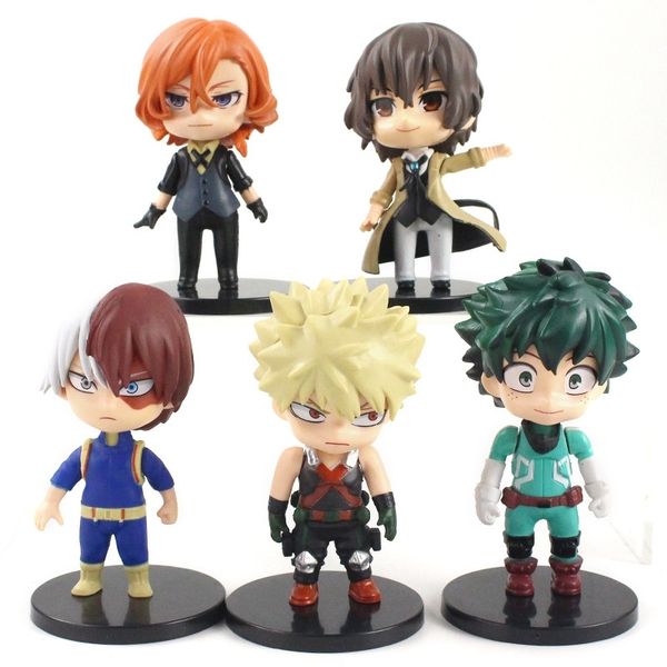 5pcs my hero academia figure midoriya izuku todoroki s bakugo katsuki dazai osamu nakahara chuya bungo stray dogs model toys y200421
5pcs my hero academia figure midoriya izuku todoroki s bakugo katsuki dazai osamu nakahara chuya bungo stray dogs model toys y200421