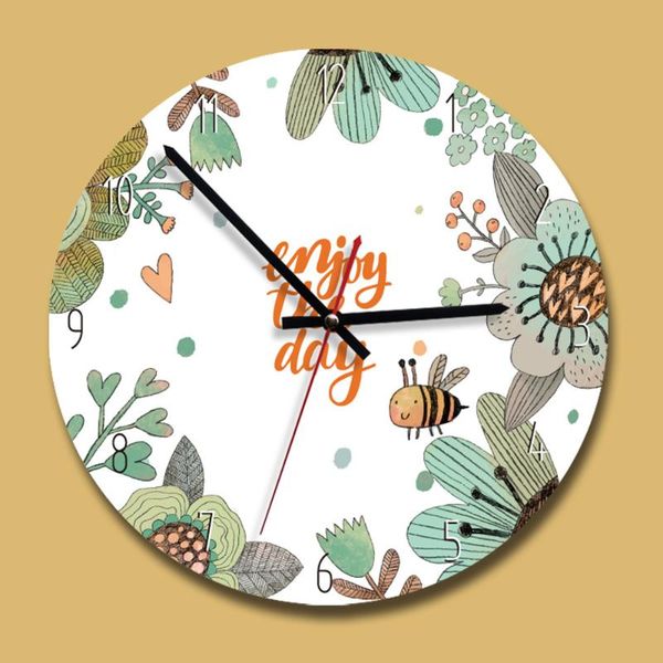 2020 new style acrylic wall clock pastoral style round wall watch child bedroom adornment decoration quartz clocks birthday gift
2020 new style acrylic wall clock pastoral style round wall watch child bedroom adornment decoration quartz clocks birthday gift
