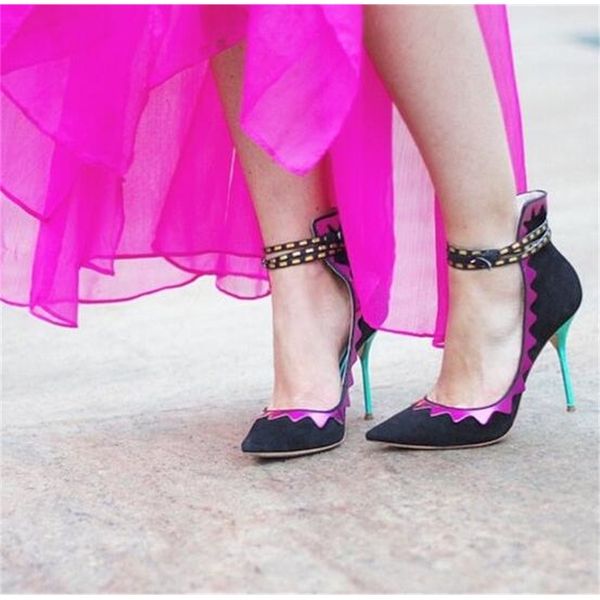 shoe thin bick ankle buckle ladies shoes dressed purple laser the colors of women in leather camurface black dse8
shoe thin bick ankle buckle ladies shoes dressed purple laser the colors of women in leather camurface black dse8