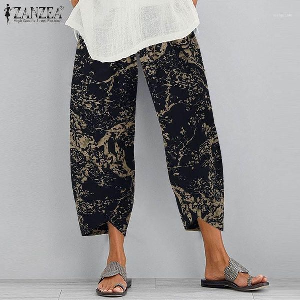 zanzea women cotton linen pants summer vintage floral printed trousers turnip casual elastic waist loose pantalon plus size1, Black;white
zanzea women cotton linen pants summer vintage floral printed trousers turnip casual elastic waist loose pantalon plus size1, Black;white