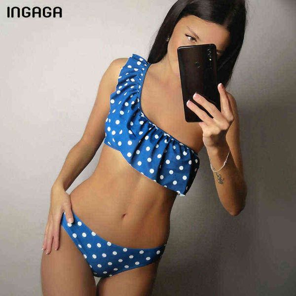 swimsuit ingaga bikini set one shoulder swimsuits ruffle swimwear women bikinis biquini summer beachwear thong bathing suits, White;black
swimsuit ingaga bikini set one shoulder swimsuits ruffle swimwear women bikinis biquini summer beachwear thong bathing suits, White;black