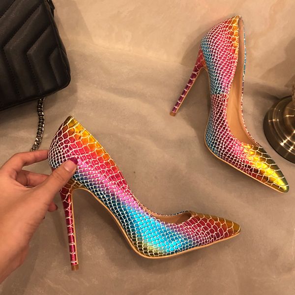 cargo 2020 mode new multi python leather poined toe stiletto high heels alta-salto sapato dress shoes iotp, Black
cargo 2020 mode new multi python leather poined toe stiletto high heels alta-salto sapato dress shoes iotp, Black