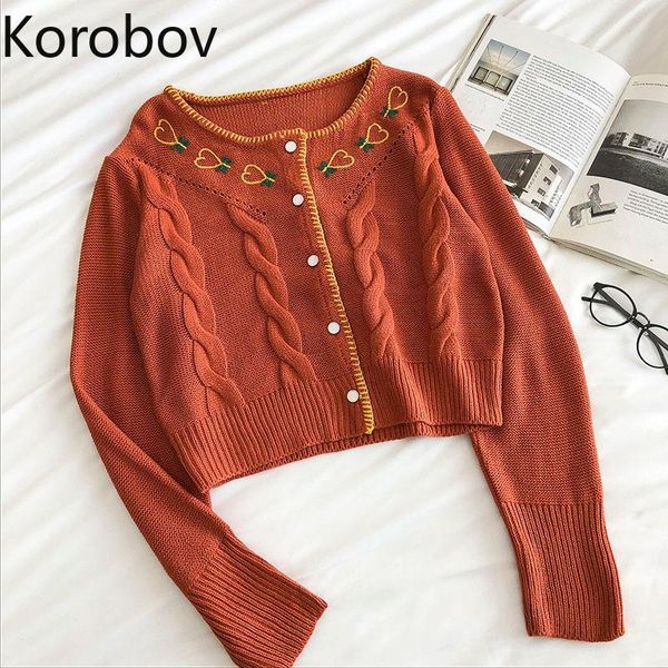 2021 autumn and winter retro handmade crocheted love heavy work age reduction cardigan sweater coat twist knit sweater top, White 
2021 autumn and winter retro handmade crocheted love heavy work age reduction cardigan sweater coat twist knit sweater top, White