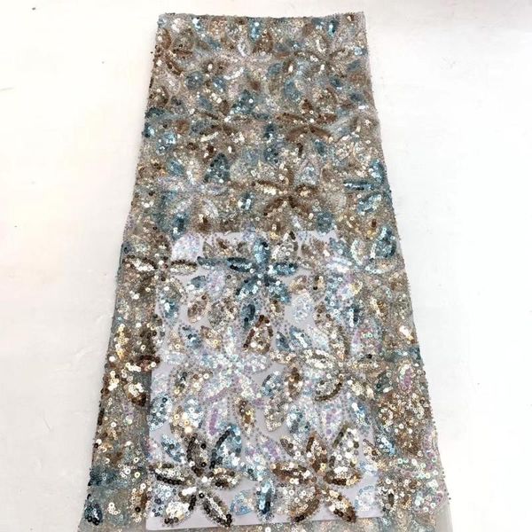 ribbon african lace fabric 2021 sequins embroidery french beaded for wedding dress ml8450, Pink;blue 
ribbon african lace fabric 2021 sequins embroidery french beaded for wedding dress ml8450, Pink;blue