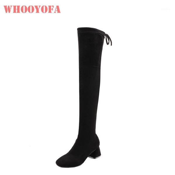 new suede square toe black plain women thigh high boots vogue chunky heels lady shoes w208 plus big size 10 28 44 521
new suede square toe black plain women thigh high boots vogue chunky heels lady shoes w208 plus big size 10 28 44 521