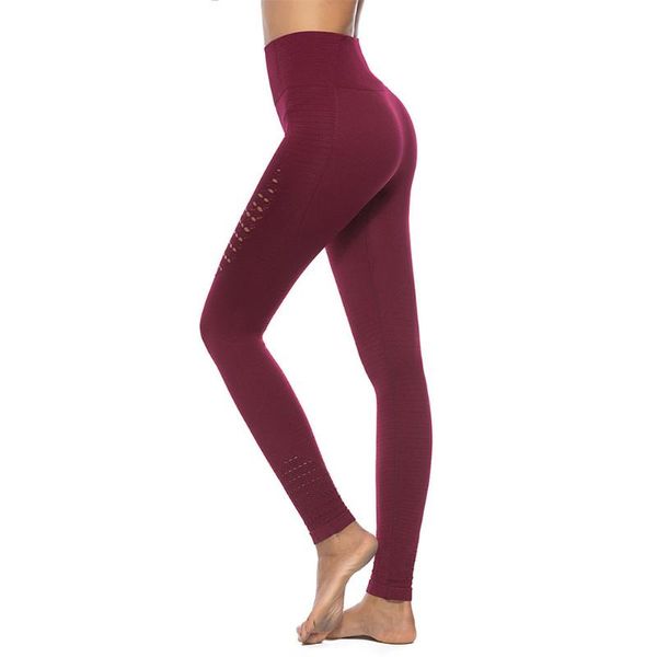 women hollow out seamless double neckline thin squats tights fitness high waist leggings pants yoga sport, White;red
women hollow out seamless double neckline thin squats tights fitness high waist leggings pants yoga sport, White;red