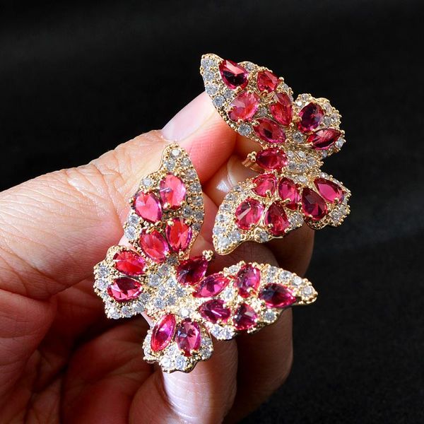 CINKILE Cubic Zirconia Butterfly Stud Earrings for Women Copper Jewelry Wedding Luxury Earrings 3 Colors Available High Quality, Golden;silver
CINKILE Cubic Zirconia Butterfly Stud Earrings for Women Copper Jewelry Wedding Luxury Earrings 3 Colors Available High Quality, Golden;silver