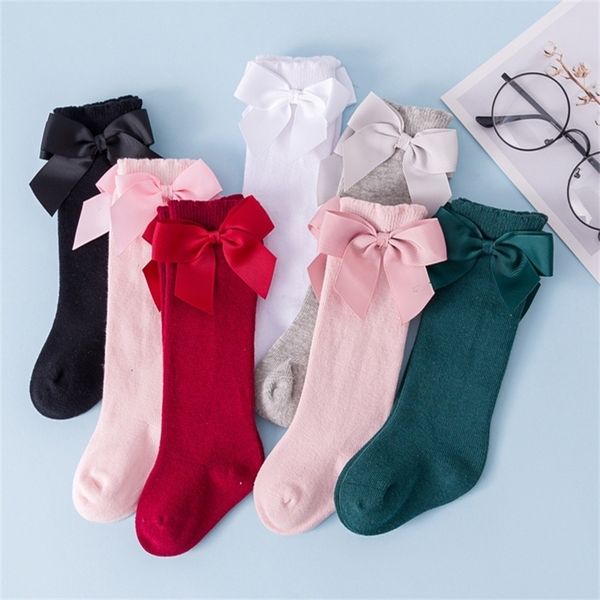 newborn new kids toddlers girls big bow knee high long soft cotton lace baby children socks y201009, Pink;yellow
newborn new kids toddlers girls big bow knee high long soft cotton lace baby children socks y201009, Pink;yellow