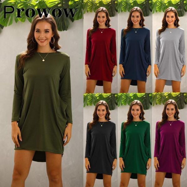 prowow spring autumn women casual loose solid pockets short dress female fashion streetwear long sleeve oversize dresses s-5xl1, Black;gray
prowow spring autumn women casual loose solid pockets short dress female fashion streetwear long sleeve oversize dresses s-5xl1, Black;gray