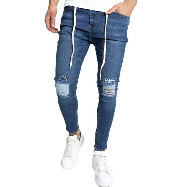men's jeans sknny men hole blue denim pants casual pencil black jogger clothing long trousers male
men's jeans sknny men hole blue denim pants casual pencil black jogger clothing long trousers male
