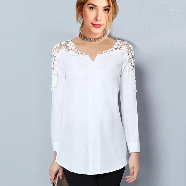 2021 autumn fashion women shirts streetwear chiffon blouse long sleeve shirt women hollow out v-neck big size s-5xl korean1, White
2021 autumn fashion women shirts streetwear chiffon blouse long sleeve shirt women hollow out v-neck big size s-5xl korean1, White