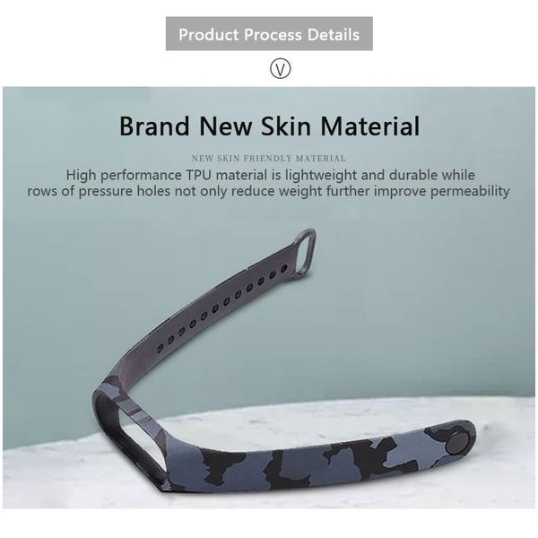 wristband smart bracelet strap multicolor replacement strap for mi band 5 anti-sweat wristband watch strap smart acc qylyea, Black;brown
wristband smart bracelet strap multicolor replacement strap for mi band 5 anti-sweat wristband watch strap smart acc qylyea, Black;brown
