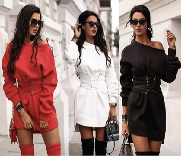 2021 new women dress womens round neck loose waist long sleeve dress fashion solid color autumn spring dresses lady sell dresses, Black;gray
2021 new women dress womens round neck loose waist long sleeve dress fashion solid color autumn spring dresses lady sell dresses, Black;gray