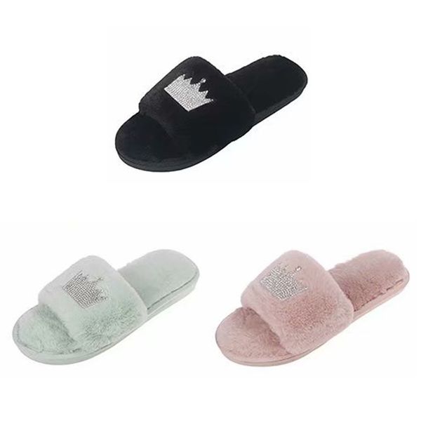 flip-flops autumn and winter cotton slippers household indoor female crown plush slippers flat bottom non-slip outer wear plush, Black
flip-flops autumn and winter cotton slippers household indoor female crown plush slippers flat bottom non-slip outer wear plush, Black