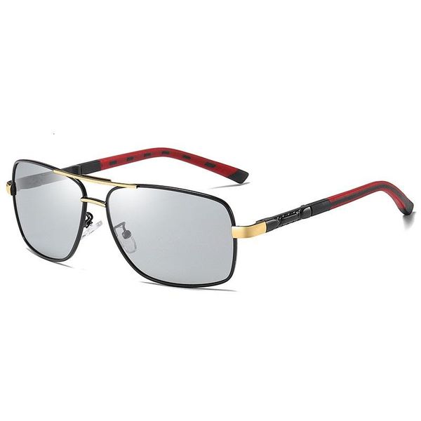 sunglasses aluminum magnesium polarized pochromic transition chameleon lens pilot round all weather changing driving sunglass, White;black
sunglasses aluminum magnesium polarized pochromic transition chameleon lens pilot round all weather changing driving sunglass, White;black