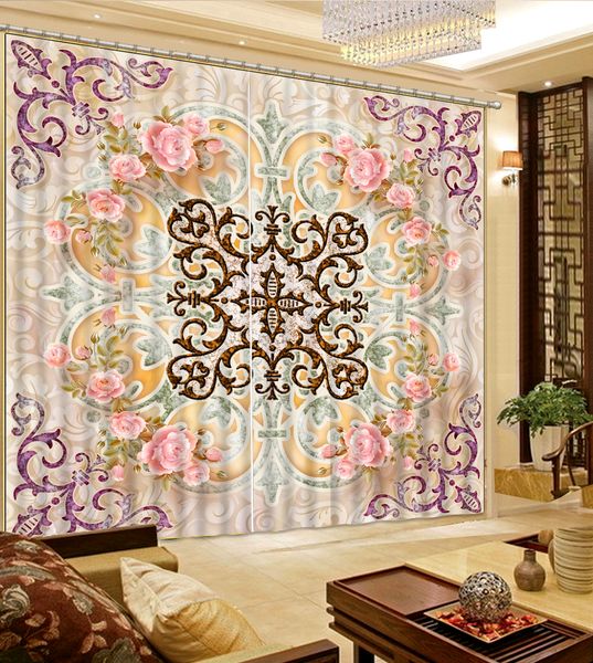 creative european pattern blackout curtain for living room 3d curtains decorative window
creative european pattern blackout curtain for living room 3d curtains decorative window