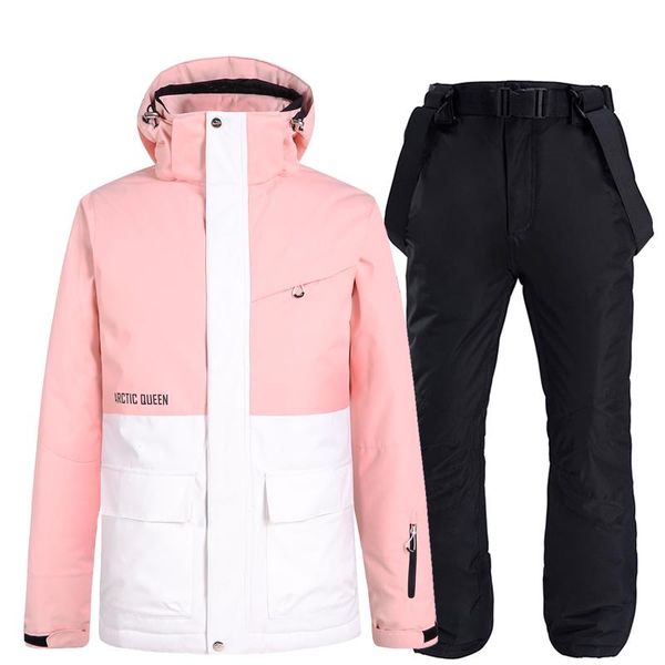 skiing suits winter women's thick warm ski suit outdoor sport waterproof windproof snowboard jacket + pants set female thermal wear
skiing suits winter women's thick warm ski suit outdoor sport waterproof windproof snowboard jacket + pants set female thermal wear
