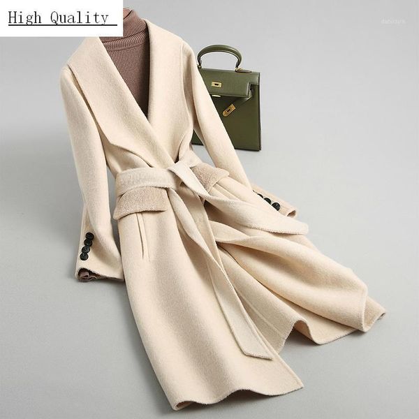 women coats autumn winter long wool coat female woolen jackets office ladies elegant clothes spring abrigos mujer lwl12911, Black
women coats autumn winter long wool coat female woolen jackets office ladies elegant clothes spring abrigos mujer lwl12911, Black