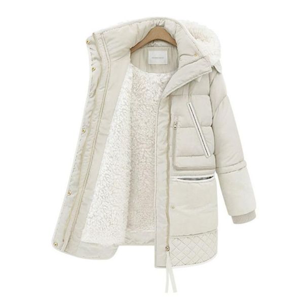 2020 autumn winter women's white duck down jackets cotton coat padded long slim hooded parkas female outwear warm wool clothing, Black
2020 autumn winter women's white duck down jackets cotton coat padded long slim hooded parkas female outwear warm wool clothing, Black
