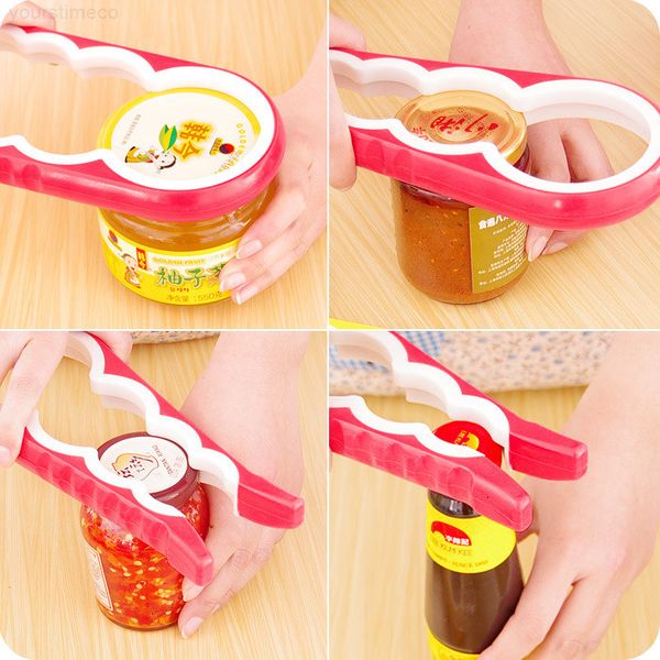 bottle creative 4 in 1 open jar cover device with non slip and twist cap can opener 
bottle creative 4 in 1 open jar cover device with non slip and twist cap can opener