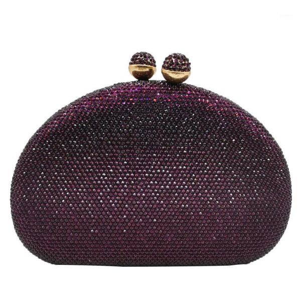 double flower half-moon shape women purple evening bags wedding party diamond clutch bridal crystal purses and handbags1
double flower half-moon shape women purple evening bags wedding party diamond clutch bridal crystal purses and handbags1