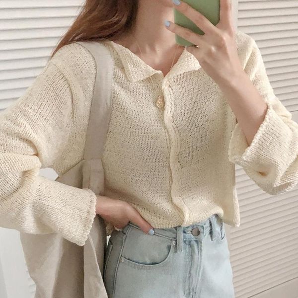 women's knits & tees oversize sweaters autumn winter sweater vintage buttons o neck cardigans single breasted puff sleeve loose cardiga, White
women's knits & tees oversize sweaters autumn winter sweater vintage buttons o neck cardigans single breasted puff sleeve loose cardiga, White