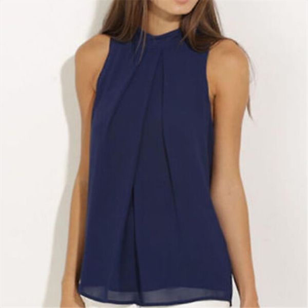 fashion women casual sleeveless vest tank casual loose chiffon tee shirt blouse elegant party ladies summer clothes, White
fashion women casual sleeveless vest tank casual loose chiffon tee shirt blouse elegant party ladies summer clothes, White